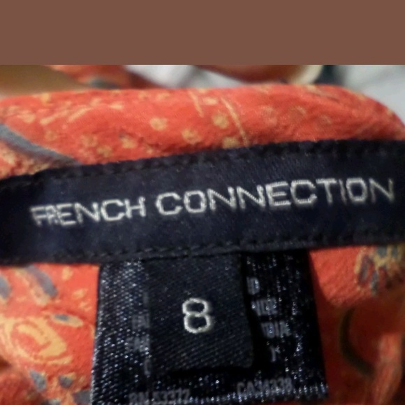 8 French Connection Silk Phoenix Pink Maxi Dress - Picture 6 of 7